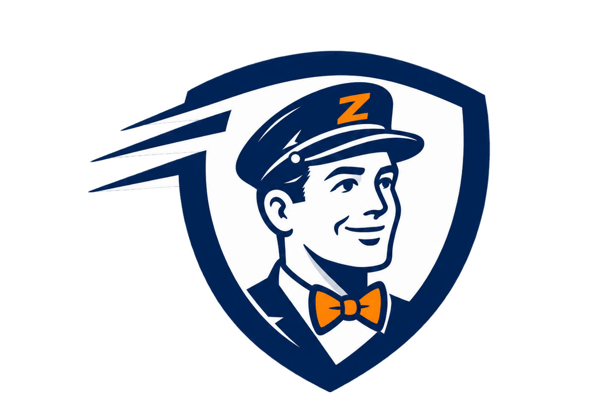 Zippy Service Pros shield